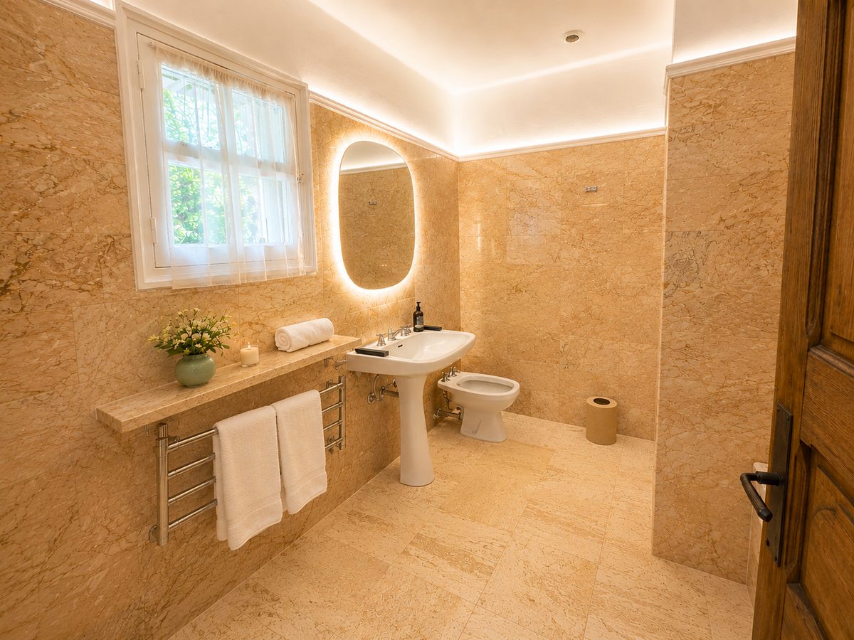 Chambre Modigliani ensuite bathroom